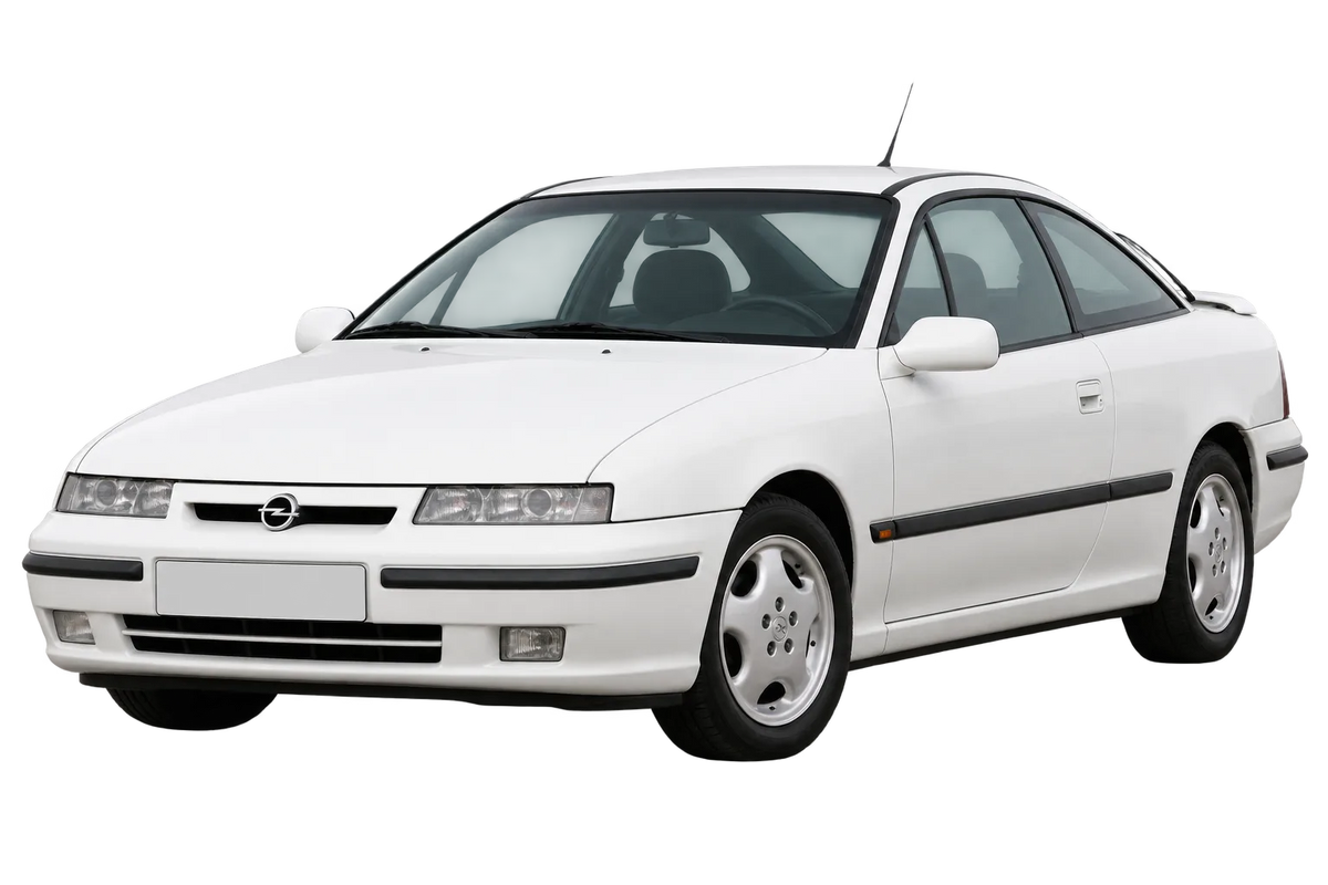 Witte Opel Calibra Calibra A veicolo con attacco  a 5 fori, schuin van voren