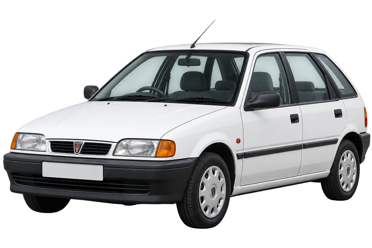 Witte Rover 200 Serie XW, schuin van voren